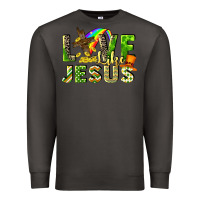 Smoke Love like Jesus Premium Sweatshirt - CowGirlArtShop