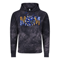 Cloud Black cheer mom Vintage Hoodie - NancyCooperArtShop