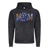 Vintage Black cheer mom Vintage Hoodie - NancyCooperArtShop