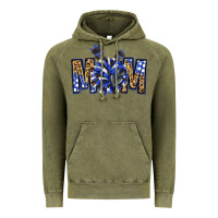 Vintage Olive cheer mom Vintage Hoodie - NancyCooperArtShop