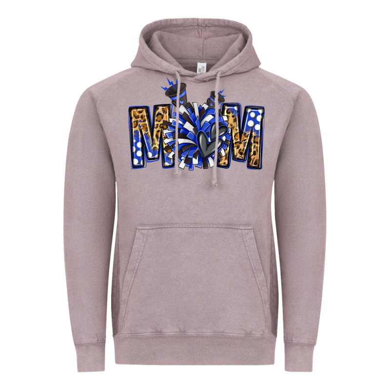 Cheer Mom Vintage Hoodie by NancyCooperArtShop | Teevron