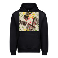 Black african drum seamless pattern Urban Hoodie - BundleAndBundleShop