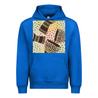 Cobalt african drum seamless pattern Urban Hoodie - BundleAndBundleShop