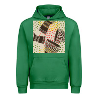 Emerald african drum seamless pattern Urban Hoodie - BundleAndBundleShop