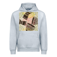 Heather Grey african drum seamless pattern Urban Hoodie - BundleAndBundleShop