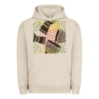 Pigment French Oak african drum seamless pattern Urban Hoodie - BundleAndBundleShop