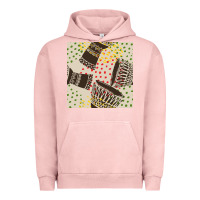 Pigment Salmon african drum seamless pattern Urban Hoodie - BundleAndBundleShop