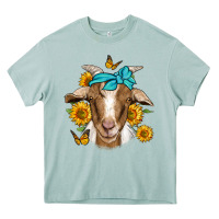 Arona sunflower bandana goat Heavy Core Tee - Jasminsmagicworld