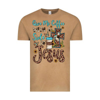 Vintage Camel give me coffee with a side of jesus Vintage Tee - JahusDesignShop