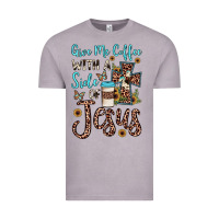 Vintage Zinc give me coffee with a side of jesus Vintage Tee - JahusDesignShop
