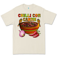 Bone chilli con carne  with chilli pepper Premium Tee - AdoDesignShop