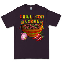 Plum chilli con carne  with chilli pepper Premium Tee - AdoDesignShop