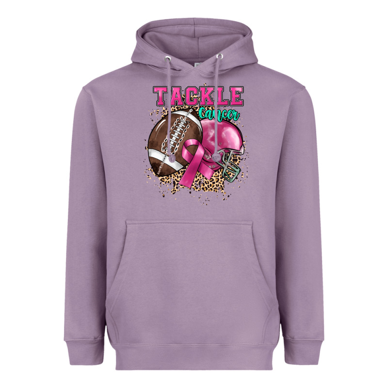 Tackle Cancer Heavyweight Hoodie by HowdyJamesFarm | Teevron