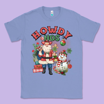 Howdy Hos Classic Tee Designed By Maliassmallbusiness
