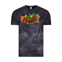 Cloud Black future nurse juneteenth Vintage Tee - NancyCooperArtShop