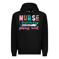 Black nurse in progress Premium Hoodie - CowGirlArtShop