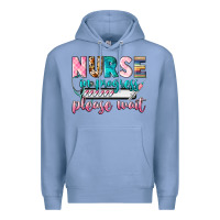 Colony Blue nurse in progress Premium Hoodie - CowGirlArtShop