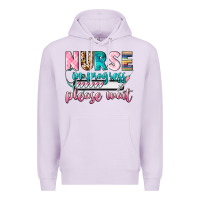Lilac nurse in progress Premium Hoodie - CowGirlArtShop