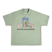 Oil Green a thrill of hope nativity Urban Heavy Tee - MaliasSmallBusiness