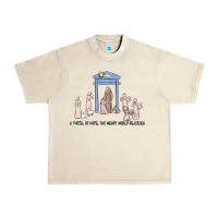 Sandshell a thrill of hope nativity Urban Heavy Tee - MaliasSmallBusiness