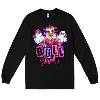 Black Bull sheet Halloween ghost Heifer Long Sleeve Tee - RanaPortraitStore