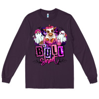 Plum Bull sheet Halloween ghost Heifer Long Sleeve Tee - RanaPortraitStore