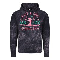 Cloud Black just a girl who loves gymnastics Vintage Hoodie - MaliasSmallBusiness