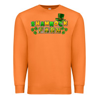 Carrot St. Patrick's Shamrock farm Premium Sweatshirt - CowGirlArtShop