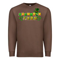 Chestnut St. Patrick's Shamrock farm Premium Sweatshirt - CowGirlArtShop