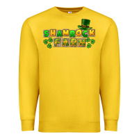 Lemon St. Patrick's Shamrock farm Premium Sweatshirt - CowGirlArtShop