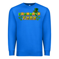 True Royal St. Patrick's Shamrock farm Premium Sweatshirt - CowGirlArtShop
