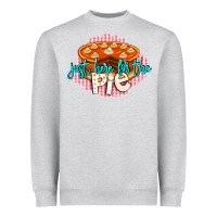 Heather Grey Just Here For The Pie Heavyweight Sweatshirt - LillyAllenDesigns