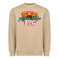 Mushroom Just Here For The Pie Heavyweight Sweatshirt - LillyAllenDesigns