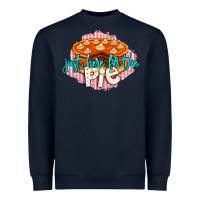 Navy Just Here For The Pie Heavyweight Sweatshirt - LillyAllenDesigns