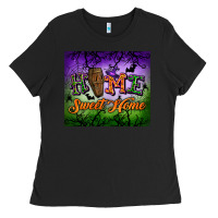 Black home sweet home tumbler Ladies Tee - BundleAndBundleShop