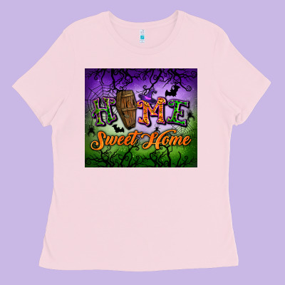 Home Sweet Home Tumbler Ladies Tee Designed By Bundleandbundleshop