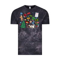 Cloud Black nurse christmas Vintage Tee - MaliasSmallBusiness