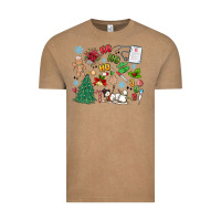 Vintage Coffee nurse christmas Vintage Tee - MaliasSmallBusiness