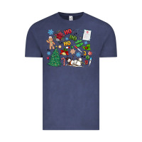 Vintage Denim nurse christmas Vintage Tee - MaliasSmallBusiness