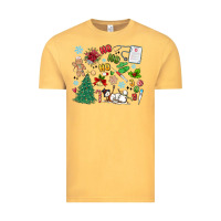 Vintage Mustard nurse christmas Vintage Tee - MaliasSmallBusiness