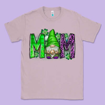 St Patricks Day Mom Gnome Classic Tee Designed By Cowhidedigitalart