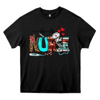 Black western nurse Heavy Core Tee - BundleAndBundleShop