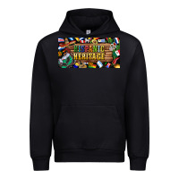 Black hispanic heritage license plate Urban Hoodie - BundleAndBundleShop