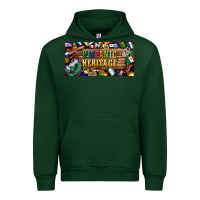 Forest Green hispanic heritage license plate Urban Hoodie - BundleAndBundleShop