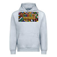 Heather Grey hispanic heritage license plate Urban Hoodie - BundleAndBundleShop