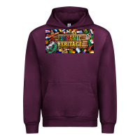 Mauve Wine hispanic heritage license plate Urban Hoodie - BundleAndBundleShop