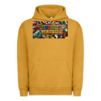 Pigment Peanut Butter hispanic heritage license plate Urban Hoodie - BundleAndBundleShop