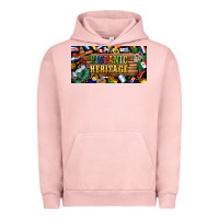 Pigment Salmon hispanic heritage license plate Urban Hoodie - BundleAndBundleShop