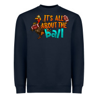 Navy It's All About The Ball Heavyweight Sweatshirt - LillyAllenDesigns