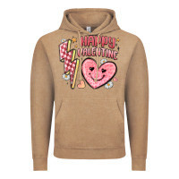 Vintage Coffee happy valentine heart Vintage Hoodie - MaliasSmallBusiness